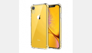 Anti Burst case transparant iPhone XR