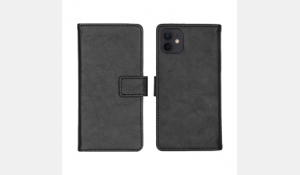 Bookcase zwart iPhone 12 mini