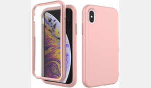 iPhone X/XS roze hoes & screen